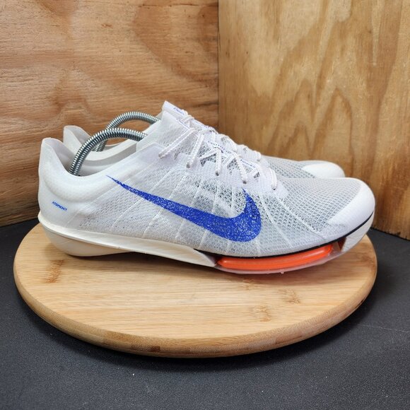 New Nike Air Zoom Victory 2 Blueprint Mens White Track & Field Spikes Size 13 - Picture 1 of 9